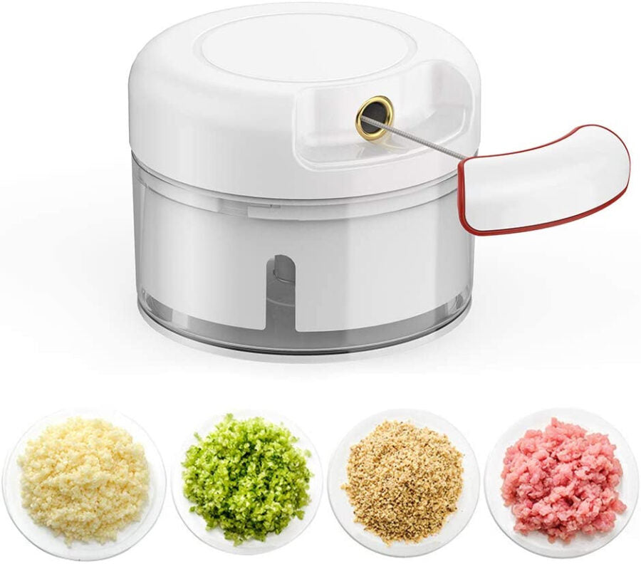 Mini Powerful Meat Grinder Hand-power Food Chopper